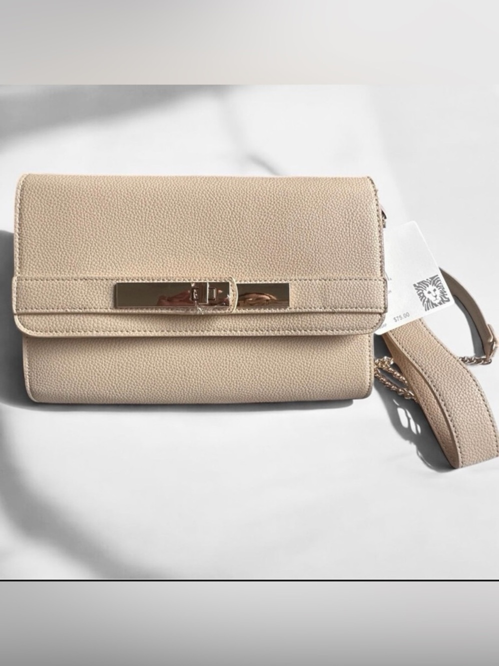 Belted Wallet on a Chain Crossbody Bag Anne Klein MSRP $75.00